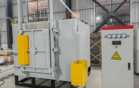 台车式退火炉发货